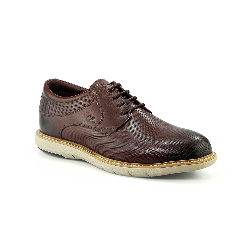 Zapatos estilo wallabee para mujer en color cuero Hispanitas Hi211791
