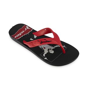Sandalia-con-diseNo-deportivo-color-negro-rojo